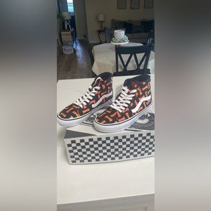 Size 9.5 Black Vans Thrasher